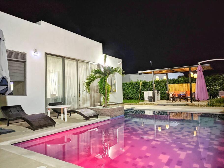 Casa Palma Roja Boutique , Piscina Privada Vila Carmen de Apicalá Exterior foto